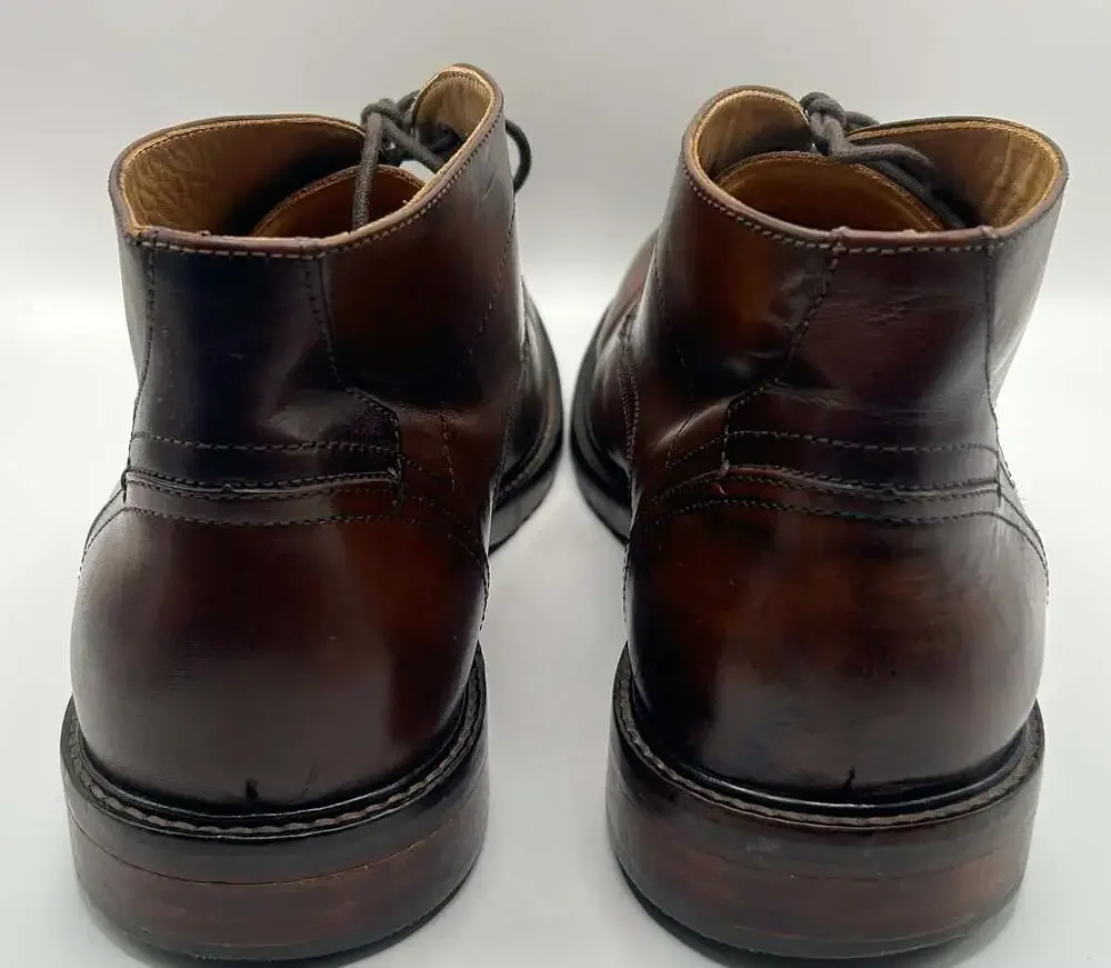 Johnston & Murphy Signature Series Mens Leather Chukka Boots, Size 13 M